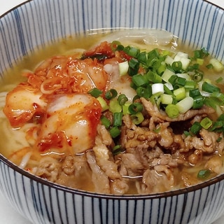 豚キムチ塩ラーメン